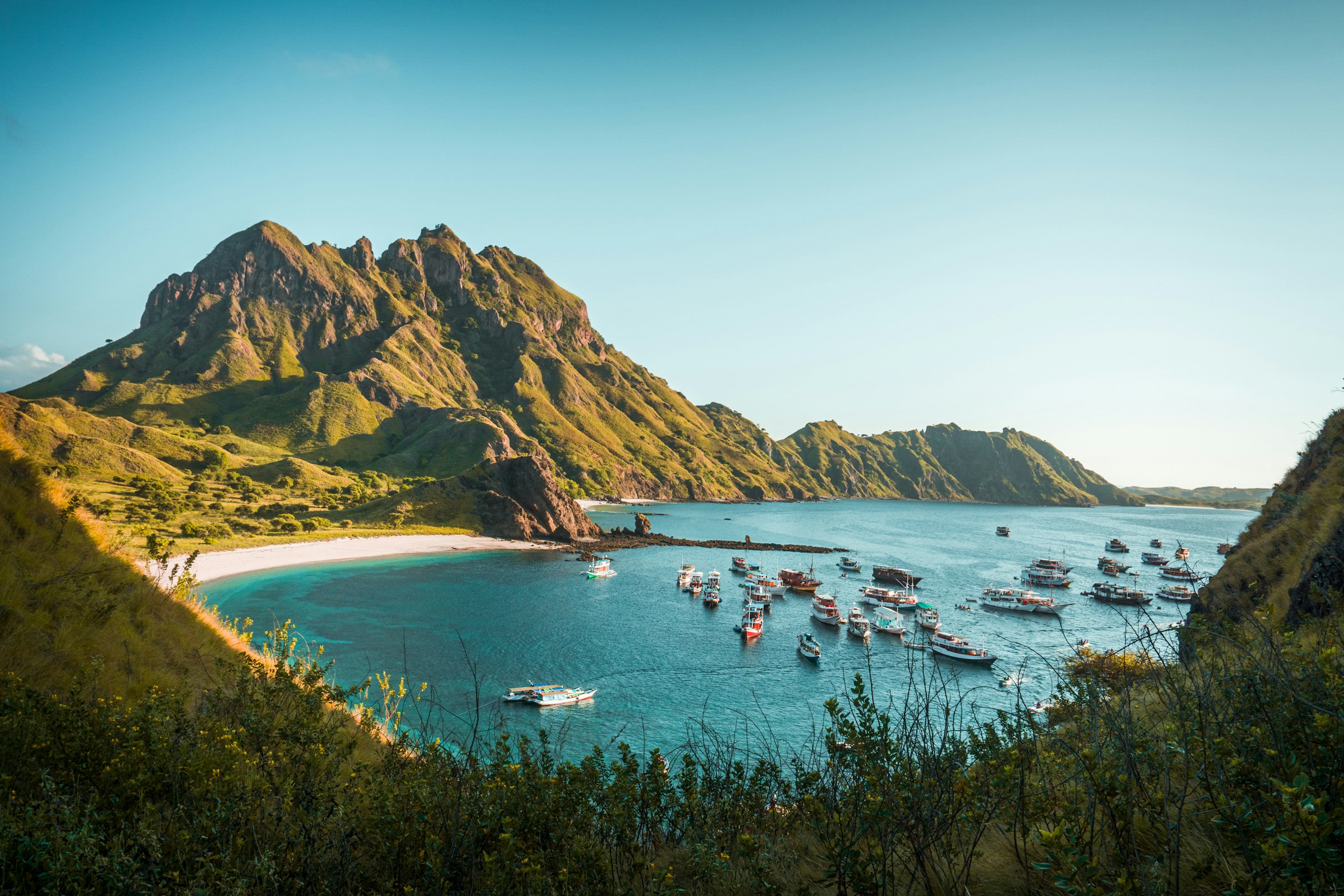 Komodo Island coastline